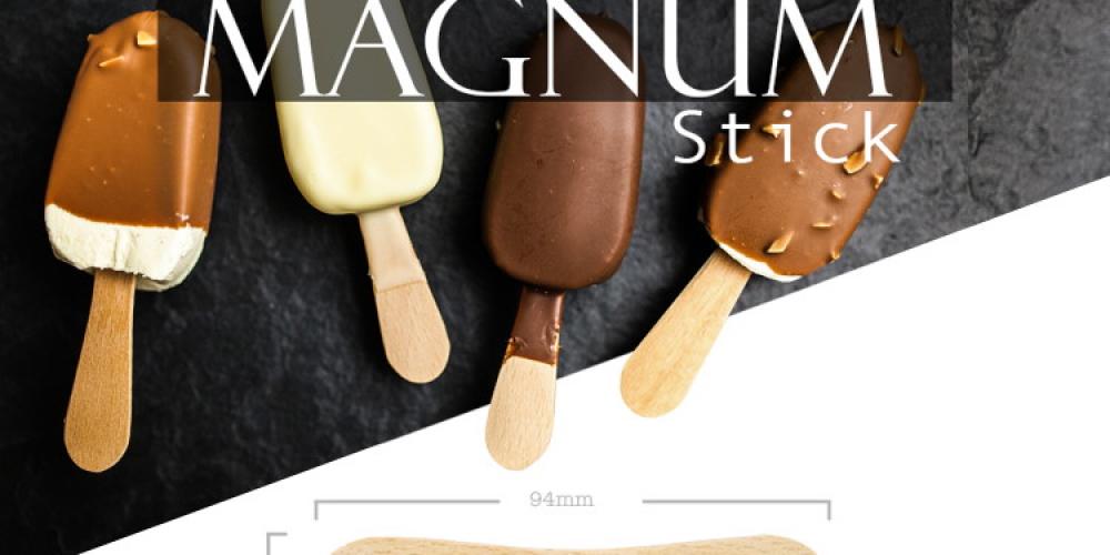 Magnum ice cream stick